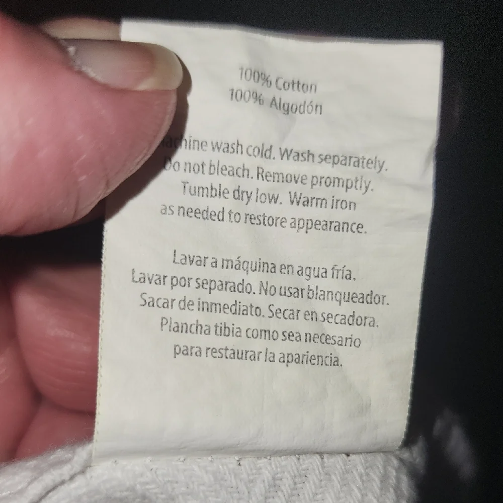 White Hand Towel with Inspirational Quote